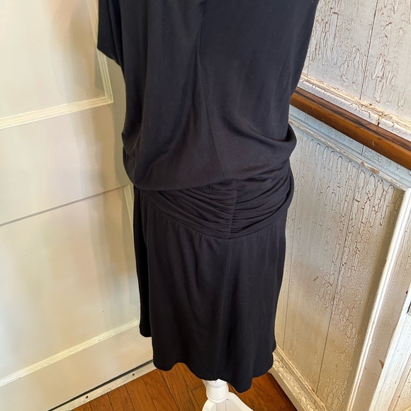 VENUS Black Cowl Neck Sleeveless Midi Dress - Picture 8 of 14